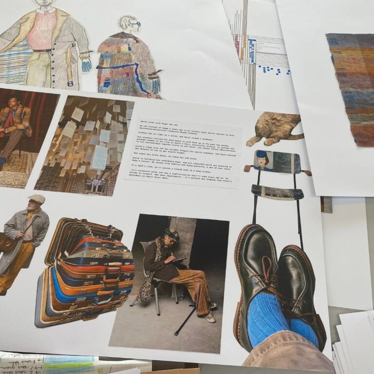 Central Saint Martins Student Andrea's Moodboard