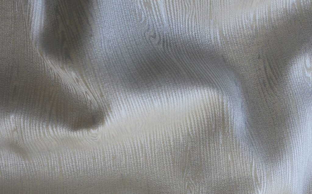 Jacquard moire fabric